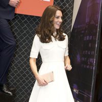 Kate Middleton en su visita al espacio social en su viaje a la India