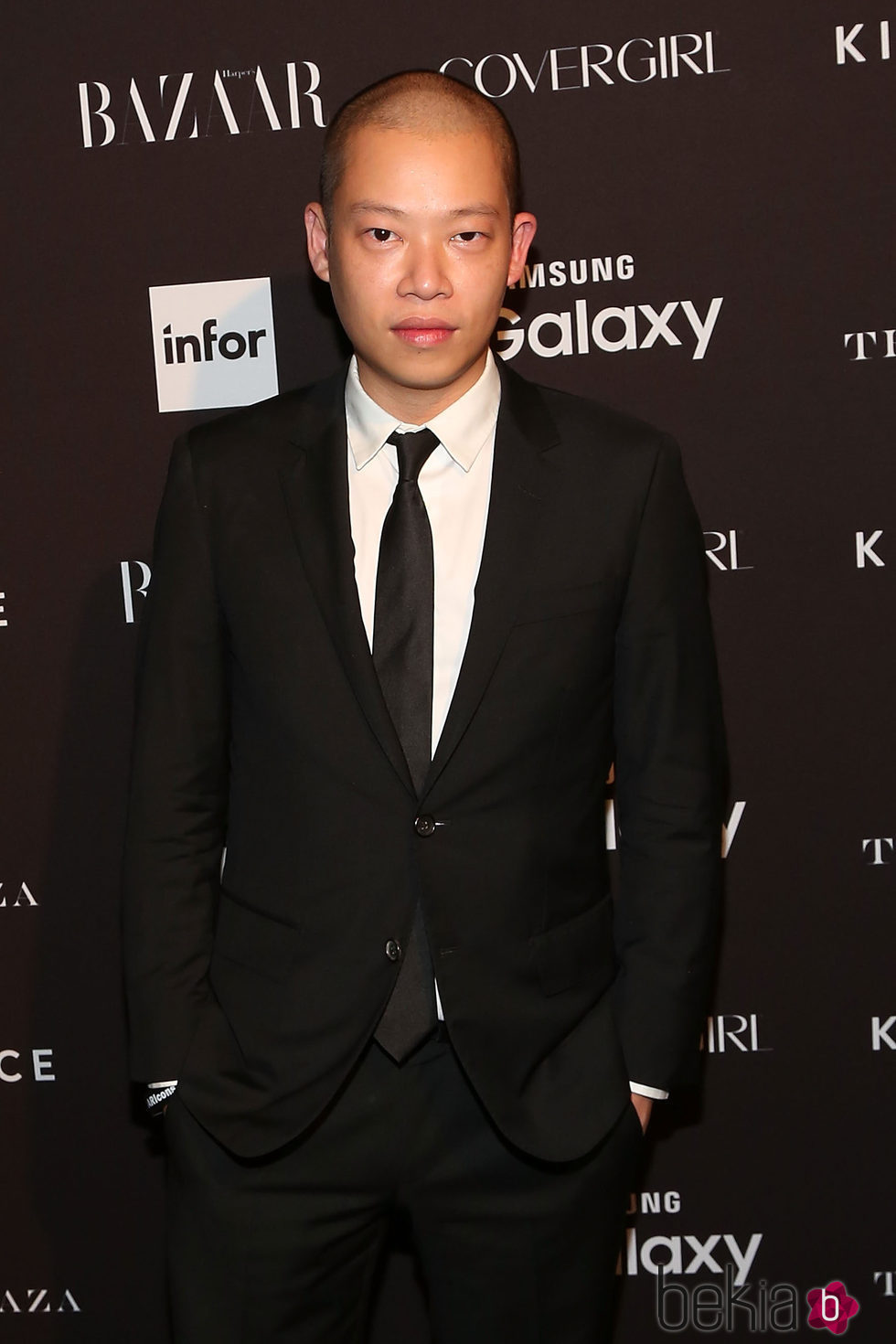 Jason Wu en los premios del Consejo de Diseñadores de Moda de America de 2015