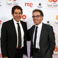 Pedro Casablanc y Jordi Hurtado en los Premios Sant Jordi 2016
