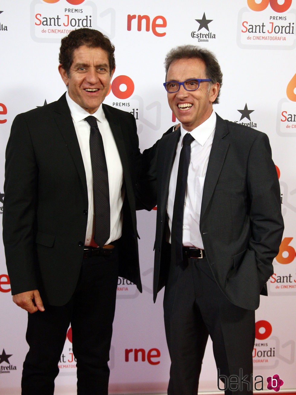 Pedro Casablanc y Jordi Hurtado en los Premios Sant Jordi 2016