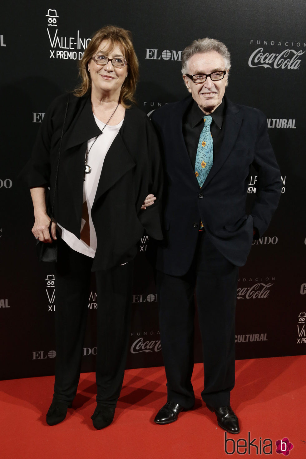 Pepe Martín y Ana Marzoa en los Premios Valle-Inclan de Teatro 2016