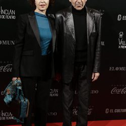 José Sacristán y Amparo Pascual en los Premios Valle-Inclan de Teatro 2016