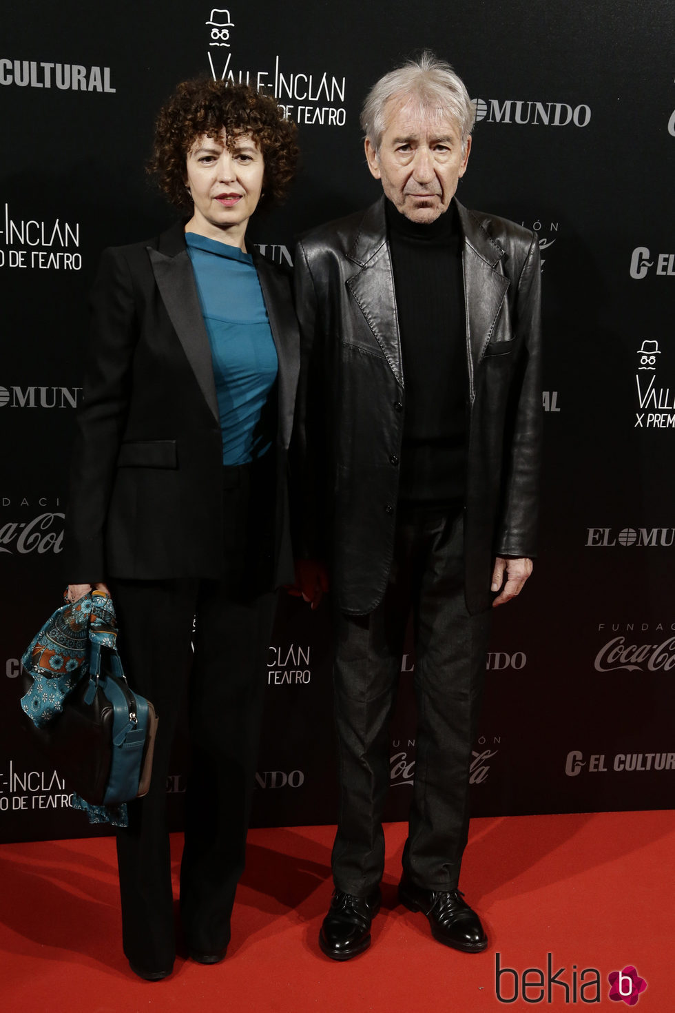 José Sacristán y Amparo Pascual en los Premios Valle-Inclan de Teatro 2016