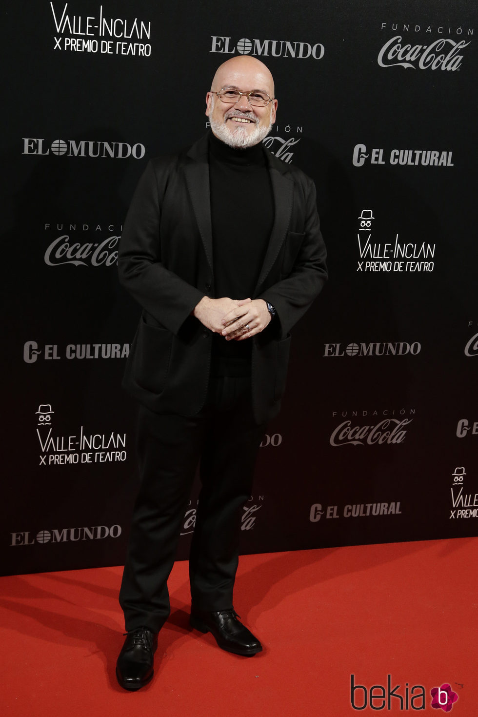 Santiago Sánchez  en los Premios Valle-Inclan de Teatro 2016