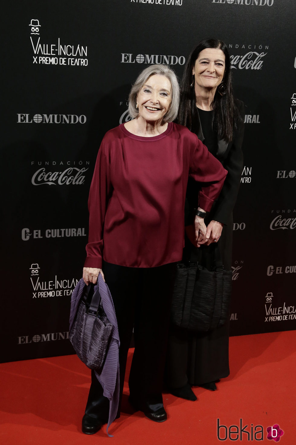 Nuria Espert y su hija Alicia Moreno Espert en los Premios Valle-Inclan de Teatro 2016
