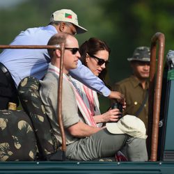 Los Duques de Cambridge visitan el Parque Nacional de Kaziranga en su viaje a la India