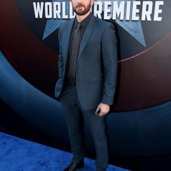 Chris Evans en el estreno de 'Capitán América: Civil War'