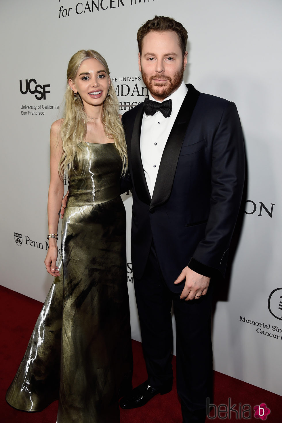 Sean y Alexandra Parker en la gala benéfica de la Fundación Parker en Los Ángeles