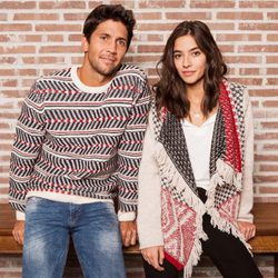 Rocío Crusset con Fernando Verdasco, las nuevas caras de la colección de Navidad 2015 de Springfiled