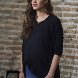 Sara Carbonero luce embarazo en un acto de Agatha Paris a un mes de dar a luz