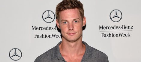 Brandon Jones durante la Mercedes-Benz Fashion Week en 2014