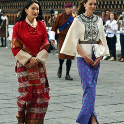 La Reina de Bhutan y la Duquesa de Cambridge