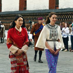 La Reina de Bhutan y la Duquesa de Cambridge