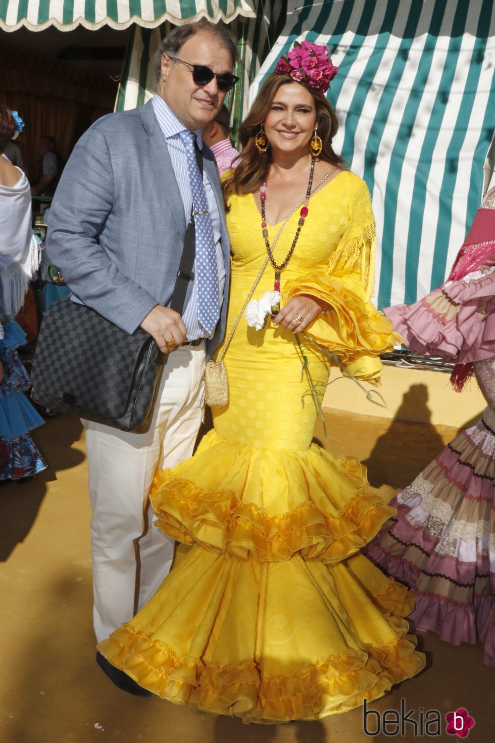 Marina Danko y Fabio Mantegazza en la Feria de Abril 2016