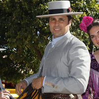 Fran Rivera y Lourdes Montes en la Feria de Abril 2016