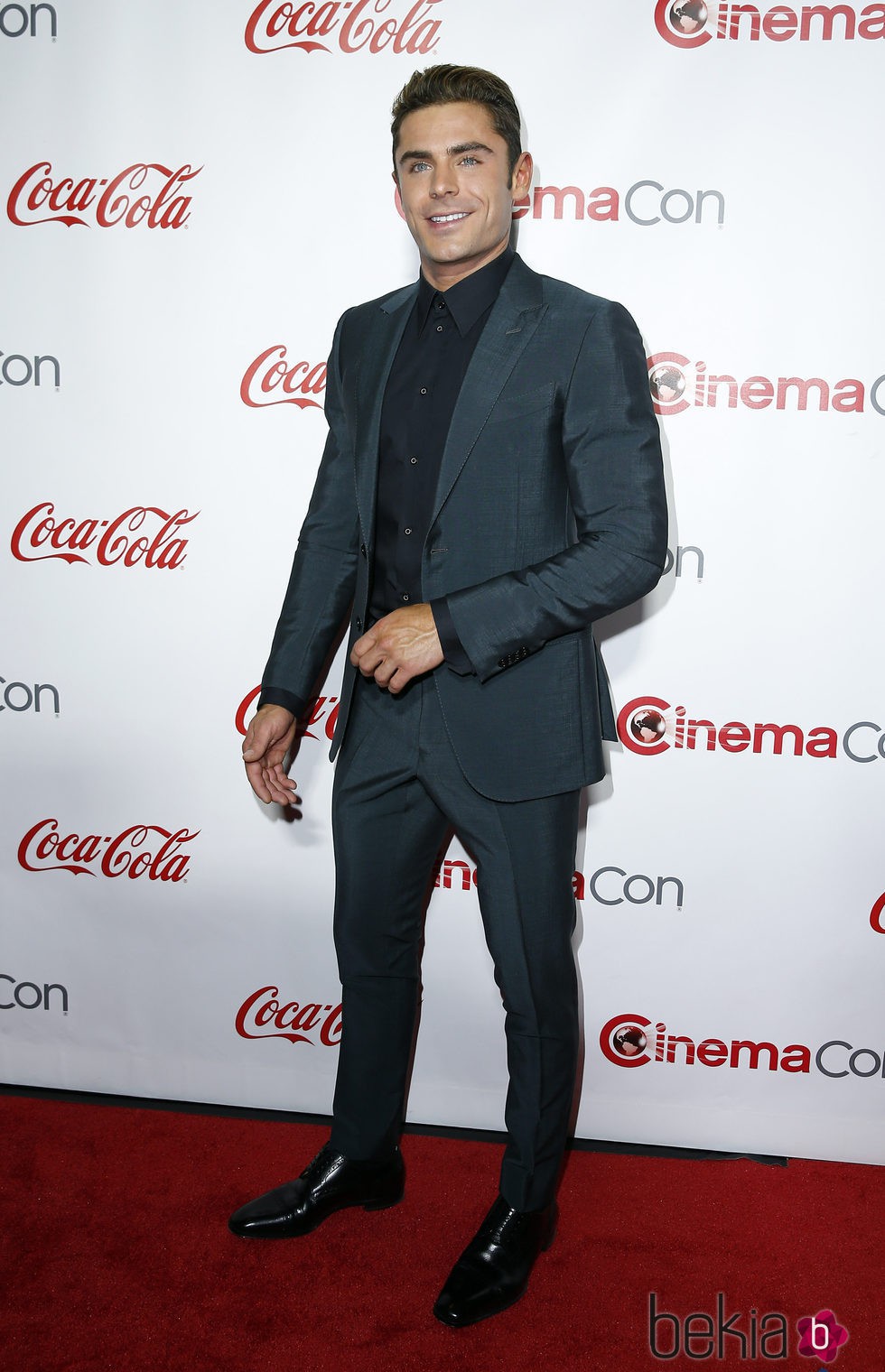 Zac Efron en el festival de cine CinemaCon 2016