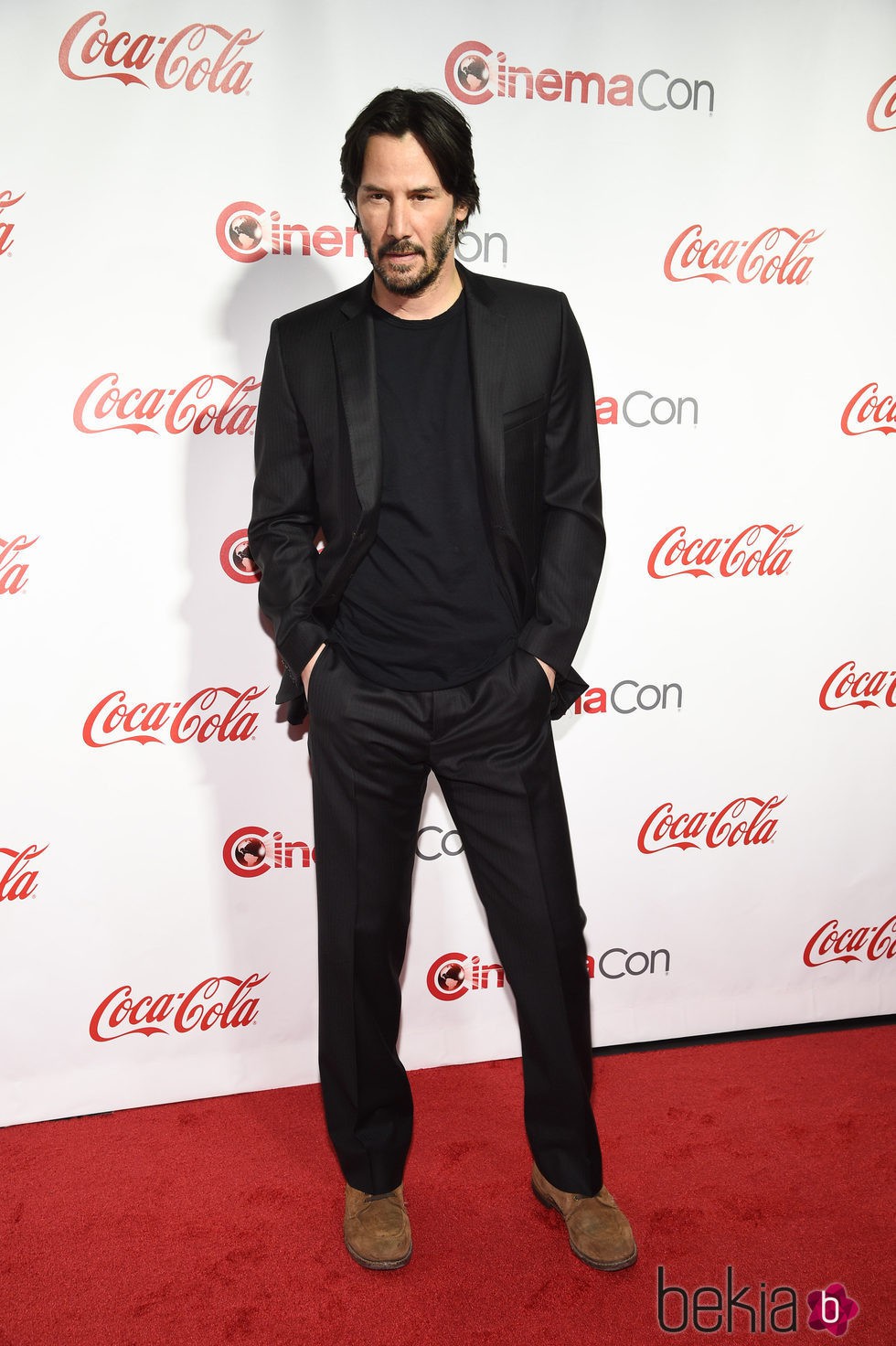 Keanu Reeves en el festival de cine CinemaCon 2016