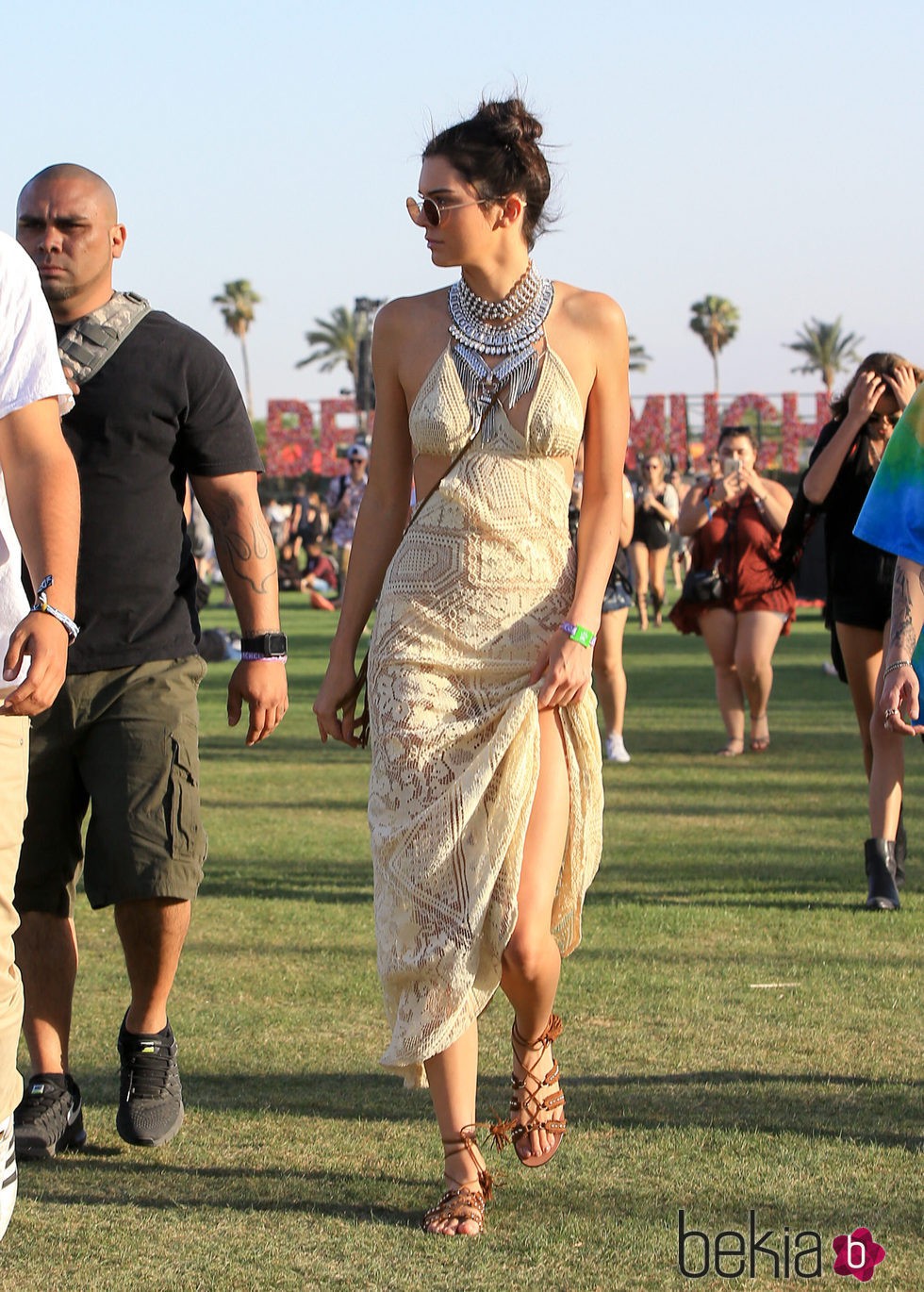 Kendall Jenner en el festival de Coachella 2016