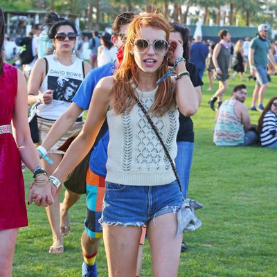 Emma Roberts en el festival de Coachella 2016