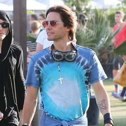 Jared Leto en el festival de Coachella 2016