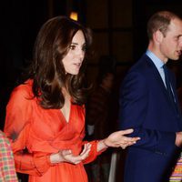 Los Duques de Cambridge en una cena de cooperación entre Inglaterra y Bhutan