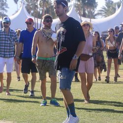 Patrick Schwarzenegger en el festival de Coachella 2016