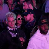 Leonardo DiCaprio y Rihanna en el festival de Coachella 2016