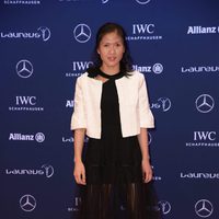 Cuiqing Liu en los Premios Laureus 2016 en Berlín