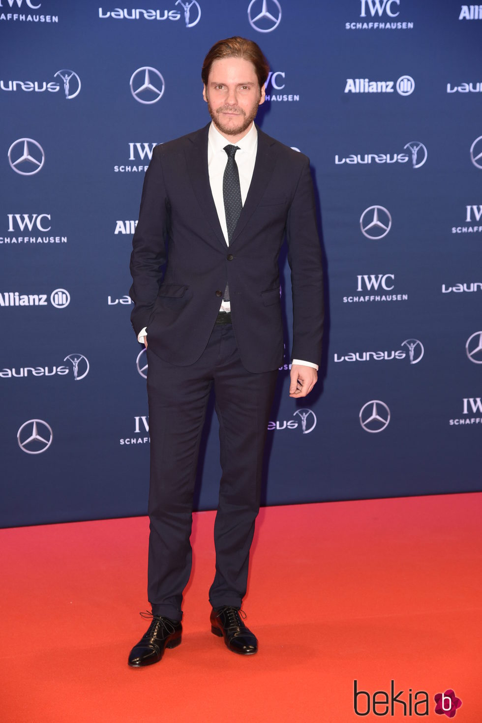 Daniel Bruhl en los Premios Laureus 2016 en Berlín