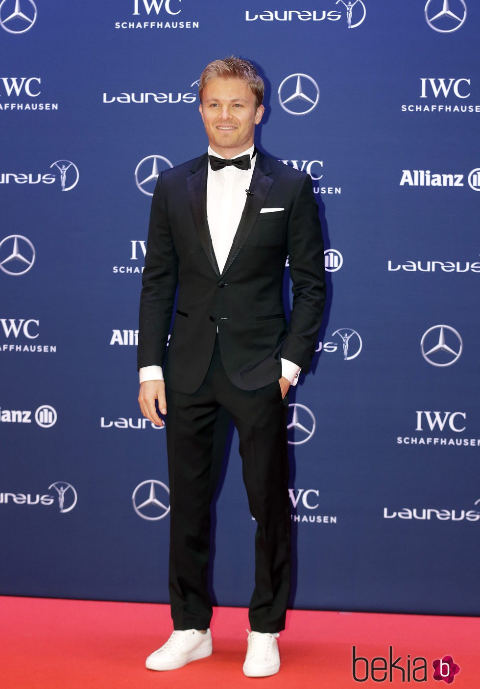 Nico Rosberg en los Premios Laureus 2016 en Berlín