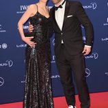Ole Bischof e Ina en los Premios Laureus 2016 en Berlín