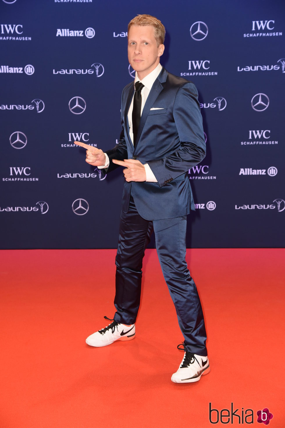 Oliver Pocher en los Premios Laureus 2016 en Berlín