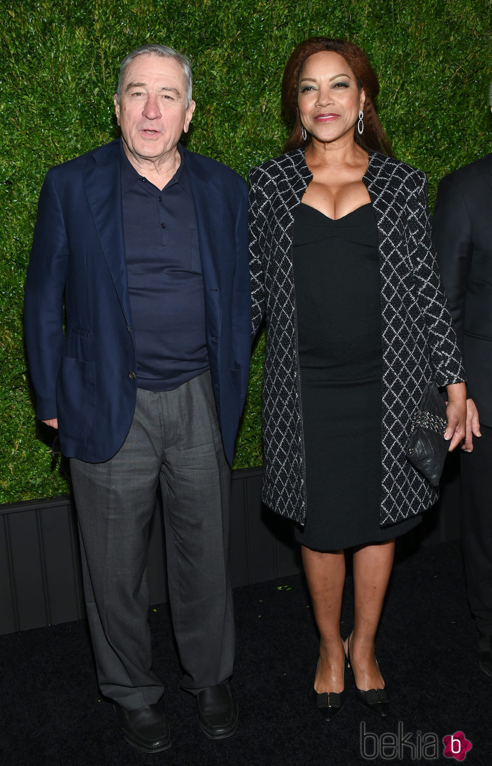Robert De Niro y su mujer Grace Hightower en la cena de Chanel en el Festival de Tribeca 2016 en Nueva York