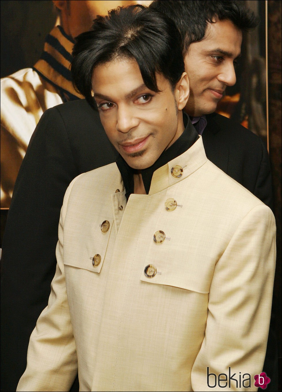 Prince en la presentación del videoclip 'Te amo corazón'