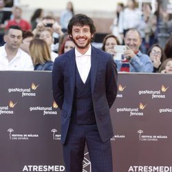 Javier Pereira en la gala de inauguración del Festival de Cine de Málaga 2016