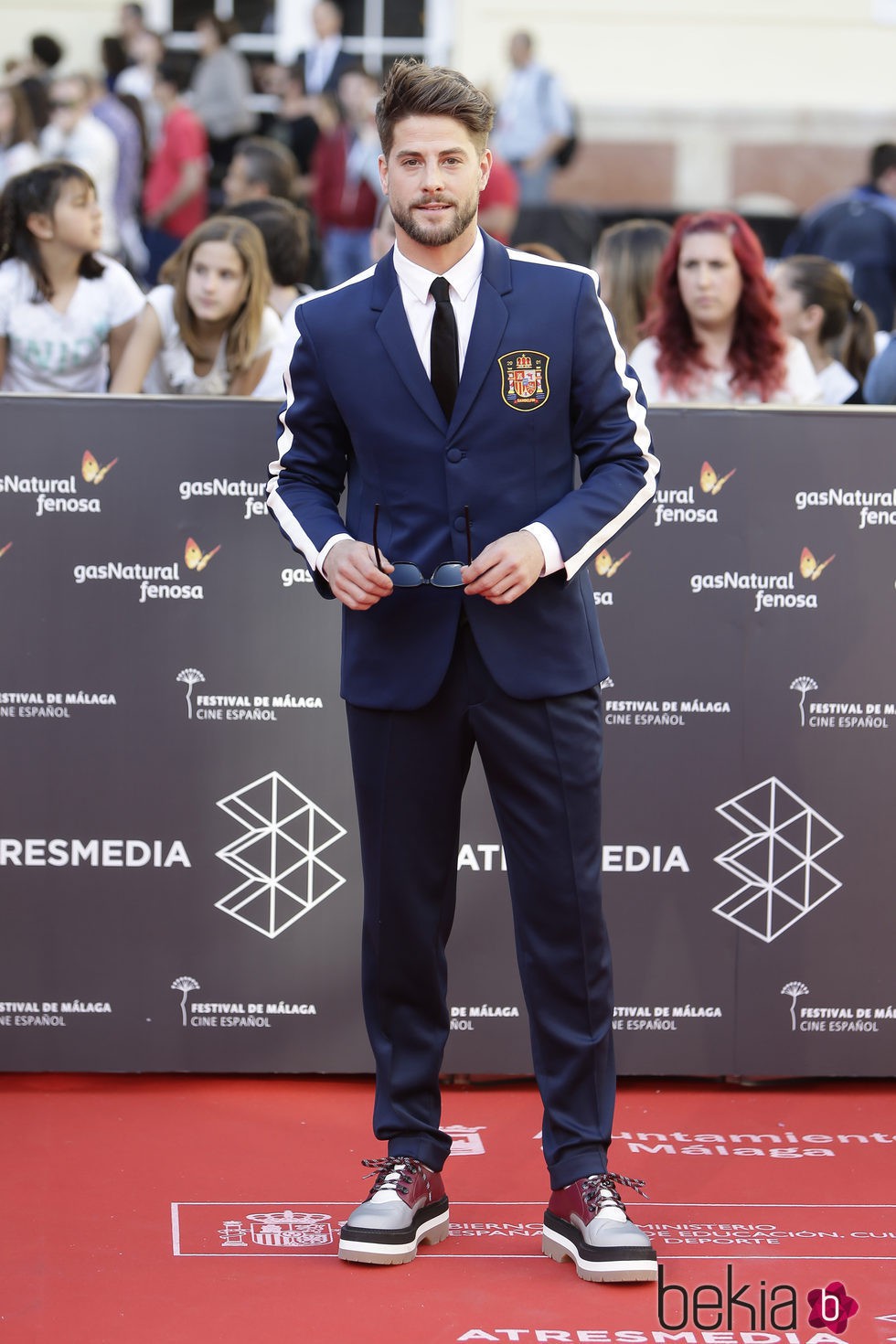Luis Fernández en la gala de inauguración del Festival de Cine de Málaga 2016