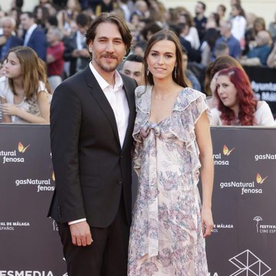 Alberto Ammann y Clara Méndez en la gala de inauguración del Festival de Cine de Málaga 2016