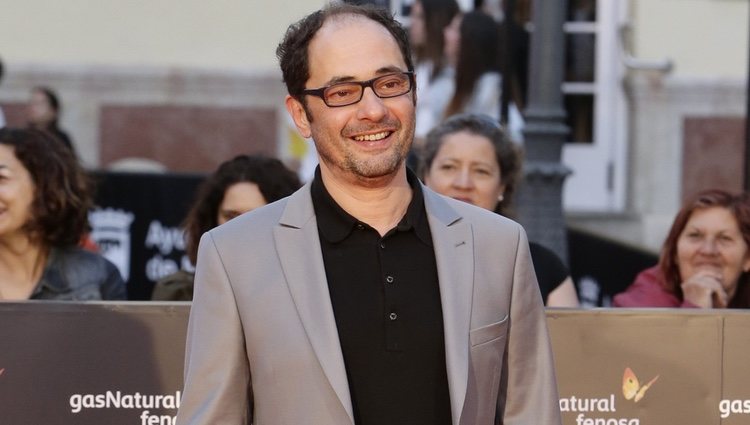 Jordi Sánchez en la entrega del Premio Málaga Sur en el Festival de Málaga 2016