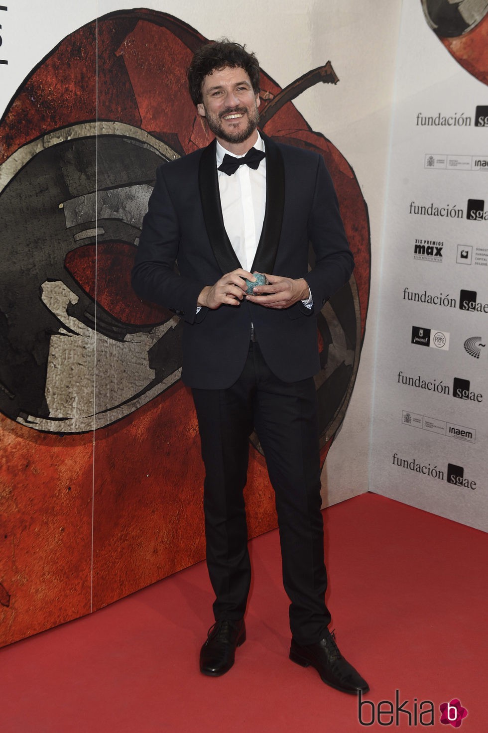 Daniel Grao en los Premios MAX 2016
