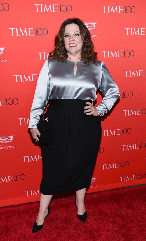 Melissa McCarthy en la fiesta organizada por la revista Time en Nueva York