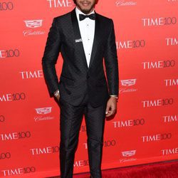 Lewis Hamilton en la fiesta organizada por la revista Time en Nueva York
