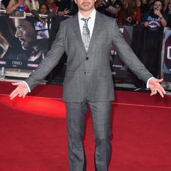 Robert Downey Jr. en la premiere de la película 'Capitán América: Civil War' en Londres