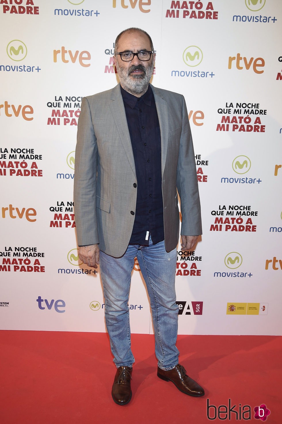 Joaquín Climent en la premiere de la película 'La noche que mi madre mató a mi padre' en Madrid