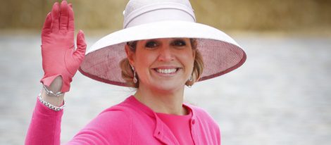 La Reina Máxima de Holanda sonriente en el Día del Rey 2016