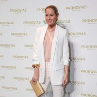 Fiona Ferrer en el desfile de Pronovias de la Barcelona Bridal Fashion Week 2016