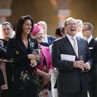 El Príncipe Alberto II de Mónaco en el 70 cumpleaños del Rey Gustavo de Suecia