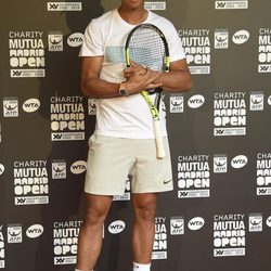 Rafa Nadal en la jornada benéfica previa al Mutua Madrid Open de Tenis