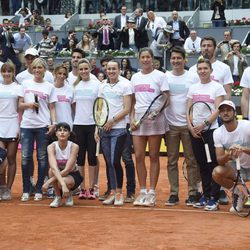 Famosos en el partido benéfico previo al Mutua Madrid Open de Tenis