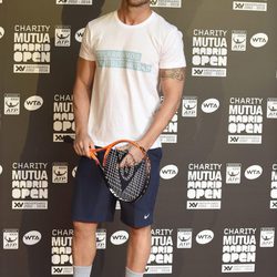 Aitor Ocio en la jornada benéfica previa al Mutua Madrid Open de Tenis