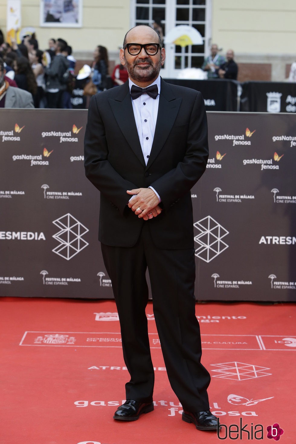 José Corbacho en la alfombra roja del Festival de Málaga de 2016